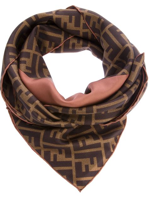 fendi silk scarf womens|fendi authentication scarves.